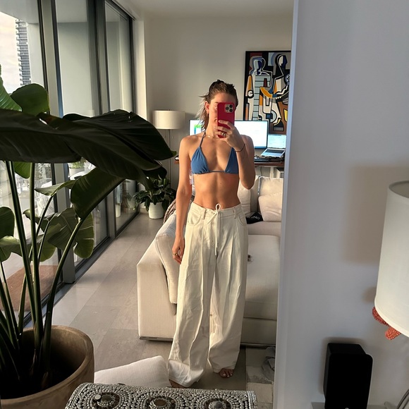 Gnash swim BNWT towelling string bikini top and bottoms size 2US/6AU - Picture 8 of 12